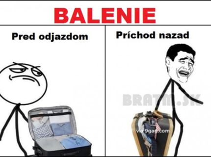 Vyzerá váš kufor po príchode domov podobne ? :D