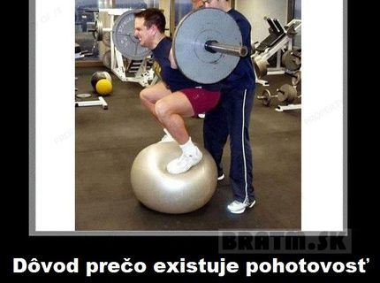 Aj toto môže byť dôvod, prečo existuje pohotovosť :D
