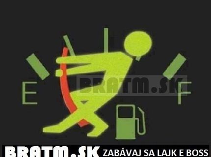 Kto pravidelne tlačí ručičku na nádrži hore tak lajk ! :)
