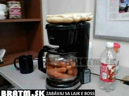 Internátny hotdog style :D