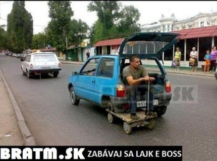 Zadný náhon :D