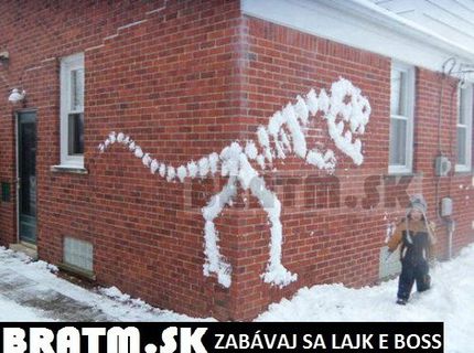 Snehová príšera :D