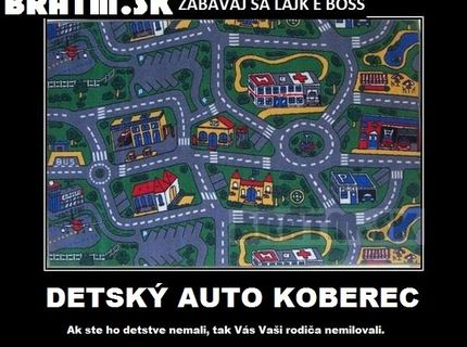 Mali ste v detstve takýto koberec ? :)