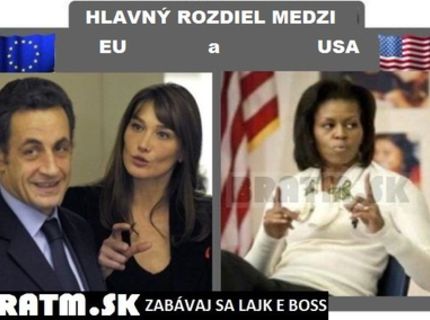 Hlavný rozdiel medzi EU a USA :D