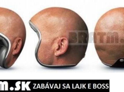 Tak toto je super prilba, komu sa páči ? :)