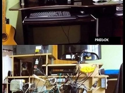 Ako vyzerá poriadok každého PC maniaka :D