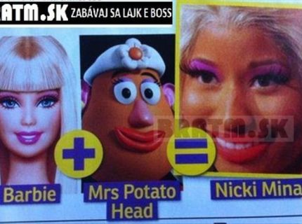 Záhada Nicki Minaj vyriešená :D