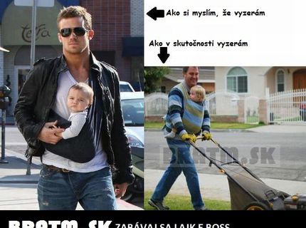 Štýloví oteckovia v akcii :D ako to naozaj vyzerá ?