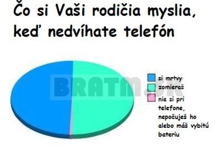 Čo si myslia naši rodičia :D