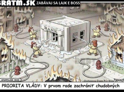 Priorita vlády... na zaplakanie...