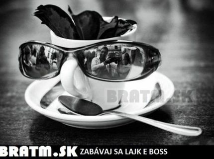 Umenie pri rannej kávičke :)