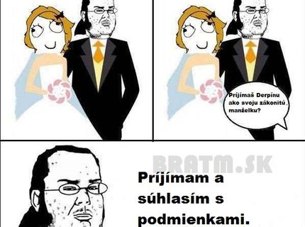 Na svadbe.... :D