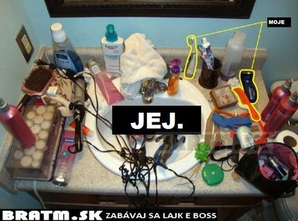 Aj vo vašej kúpeľni to vyzerá podobne ? :D