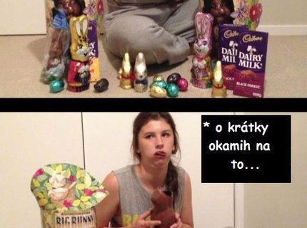Aj vy ste takto dopadli po Veľkej noci ? :D