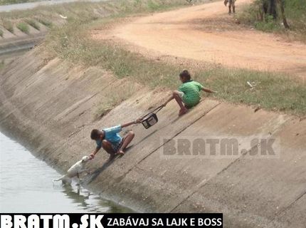 Krásna záchrana psíka :)