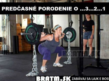 3 sekundy do pôrodu :D ....