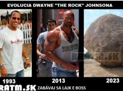 THE ROCK a jeho evolúcia :D