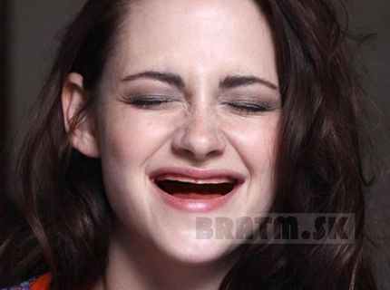 Bezzubá Kristen Stewart :D