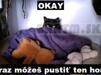 Aj vy sa takto pripravujete na pozeranie hororu  :D ?