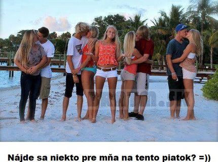 Dievča hľadá niekoho na tento piatok :) kto sa hlási ? :D