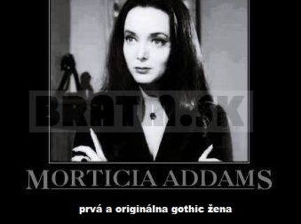 Morticia Addams :)