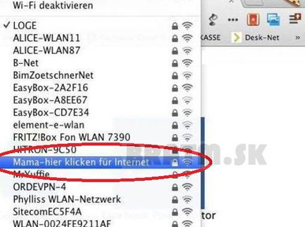 Zaujímavý názov pre wifi  :D