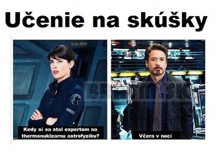 Učenie na skúšky :D