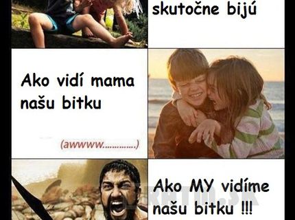 Bitka súrodencov :D
