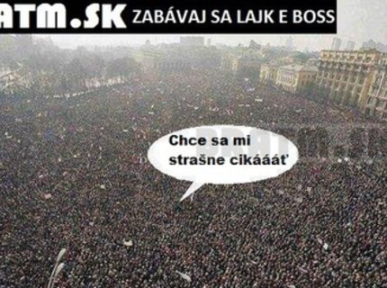 Veľa šťastia pri cikaní :D