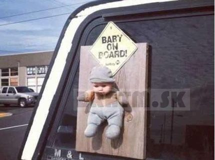 Baby on board :D originálne :)