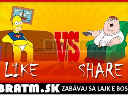 Like vs. Share :D ?
