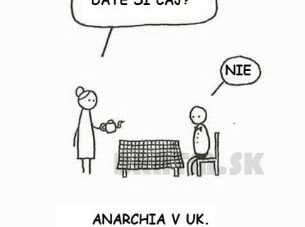 Anarchia v UK. :D