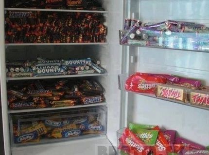 Niečo na nervy...Zásoby pre ženy v období menštruácie :D