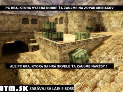 Counter Strike 1.6 LAJK & SHARE pre koho to bola súčasť života :D