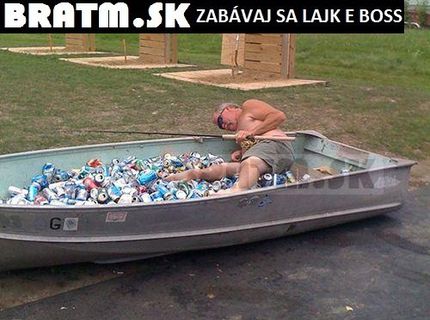 Aj takto môže dopadnúť rybár :D