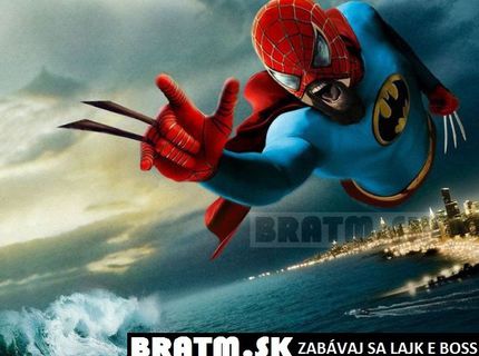 Všetci superhrdinovia v jednom :D