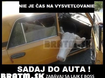 Keď nie je čas na vysvetľovanie :D