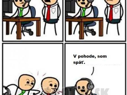 Viete si predstaviť, že by to bolo takto aj vo vašej práci ? :D