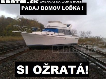 Ako vyzerá ožratá loďka :D