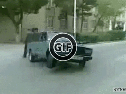 BRATM GIF: Perfektné cúvanie :D