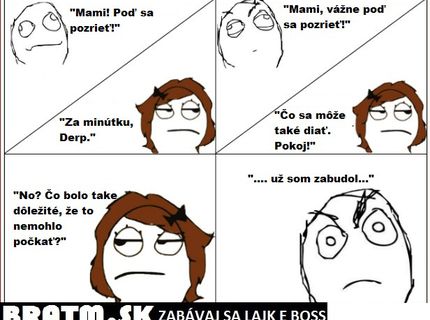 Na dôležité veci sa niekedy rýchlo zabúda :D