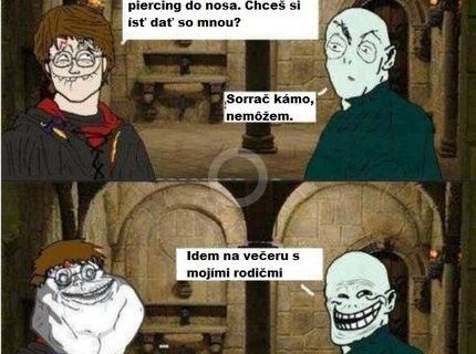 Ty kokso :D Voldemort vs Harry 1:0 :D:D:D