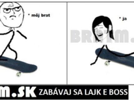 Ako využívajú skate dievčatá a ako chlapci :D