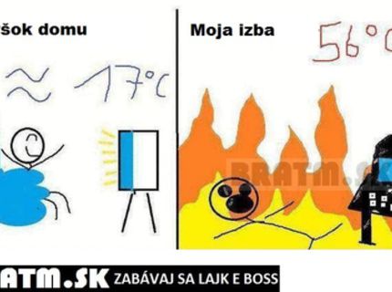 Letné horúčavy... aj u vás je to takto ? :D