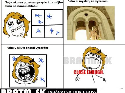 Ako vyzeráme, keď sa pozeráme na hviezdy?:D