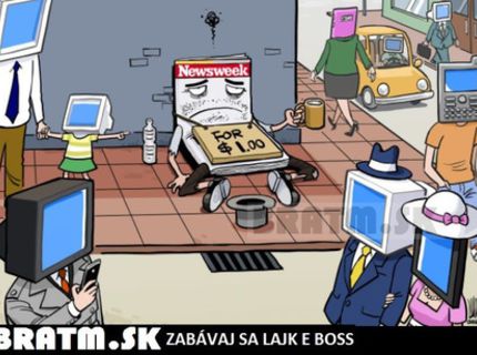 Čítate noviny, alebo si radšej pozriete novinky na internete?