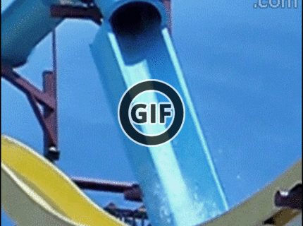 BRATM GIF: Nebezpečenstvo tobogánov :D