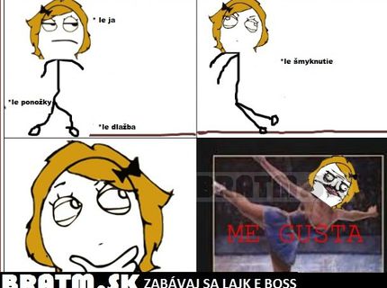 Ako môže dopadnúť pošmyknutie na ponožke?:D