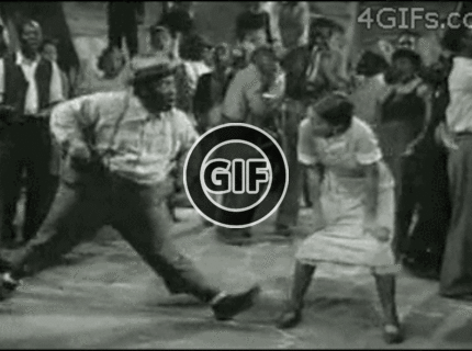 BRATM GIF: Tak takto to má vyzerať na parkete :D