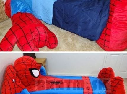 Mať takúto posteľ, to je určite sen každého malého chlapca :D